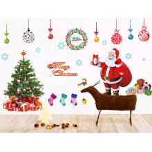 Christmas Tree Xmas Gift Removable Wall Sticker Art Home Decor Decal Wall Sticker